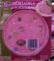 Mortadella con aceitunas
