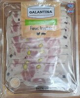 Galantina pistacho y trufa