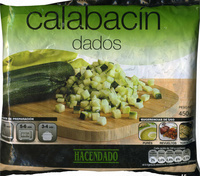 Calabacines en dados