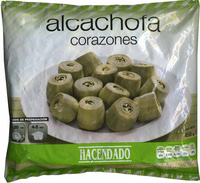 Corazones de alcachofa congelados