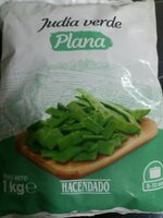 Judía verde plana