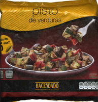 Pisto de verduras congelado