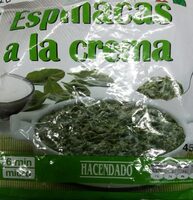 Espinacas a la crema