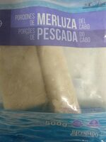 Porciones de merluza del cabo
