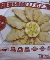 Filetes de boquerón en tempura