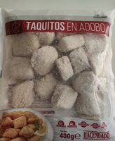 Taquitos en adobo