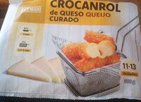 Crocanrol de queso curado