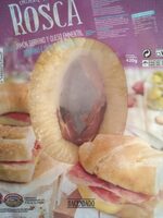 Rosca jamón y queso