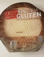 2 bases pizza sin gluten