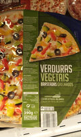 Pizza verduras braseadas