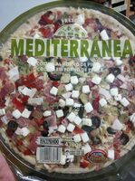 Pizza mediterránea