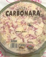 Carbonara pizza