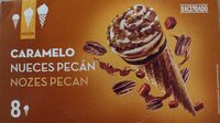 Helado Caramelo y Nueces Pecán
