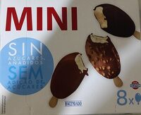 Helados mini sin azúcar