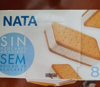Sándwich de nata sin azúcares