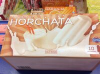 Helados de horchata