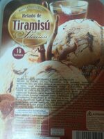 Helado de tiramisu