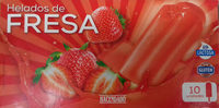Helados de Fresa
