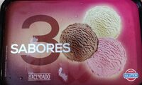 Helado 3 sabores