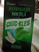 Chickles hierbabuena