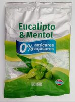 Caramelos eucalipto y mentol 0% azúcares