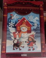Calendario de adviento chocolate con leche