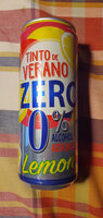 Tinto de verano 0% sabor lemon