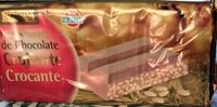 Turrón de chocolate crujiente