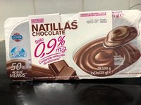 Natillas chocolate 0,9%