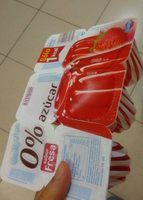 Gelatina fresa 0%