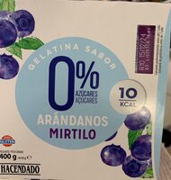 Gelatina Sabor Arándanos