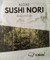 Algas sushi nori