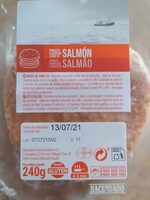 Hamburguesa de salmón