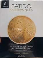 Batido sabor vainilla