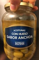 Aceitunas con hueso sabor anchoa