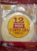 Mini tortillas de trigo