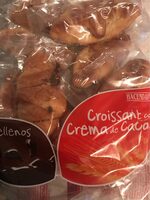 Croissant con crema de cacao