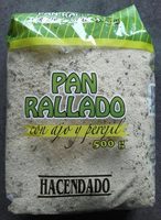 Pan rallado con ajo y perejil