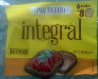 Pan tostado integral