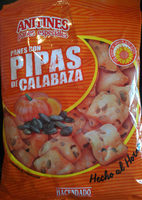 Anitines con pipas de calabaza