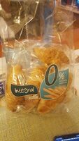 Croissant sin azucares añadidos integral