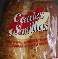 Pan de molde cereales y semillas