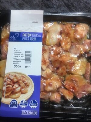 Potón rodajas a la gallega