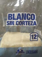 Pan de molde blanco sin corteza