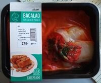 Bacalao con salsa de piquillo