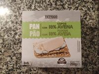 Pan con 18% avena
