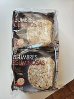 Tortitas de arroz y legumbres