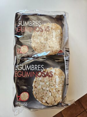 Tortitas de arroz y legumbres
