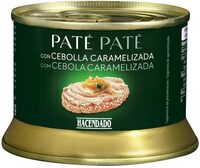 Paté de cerdo con cebolla caramelizada