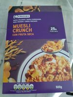 Muesli crunch con fruta seca